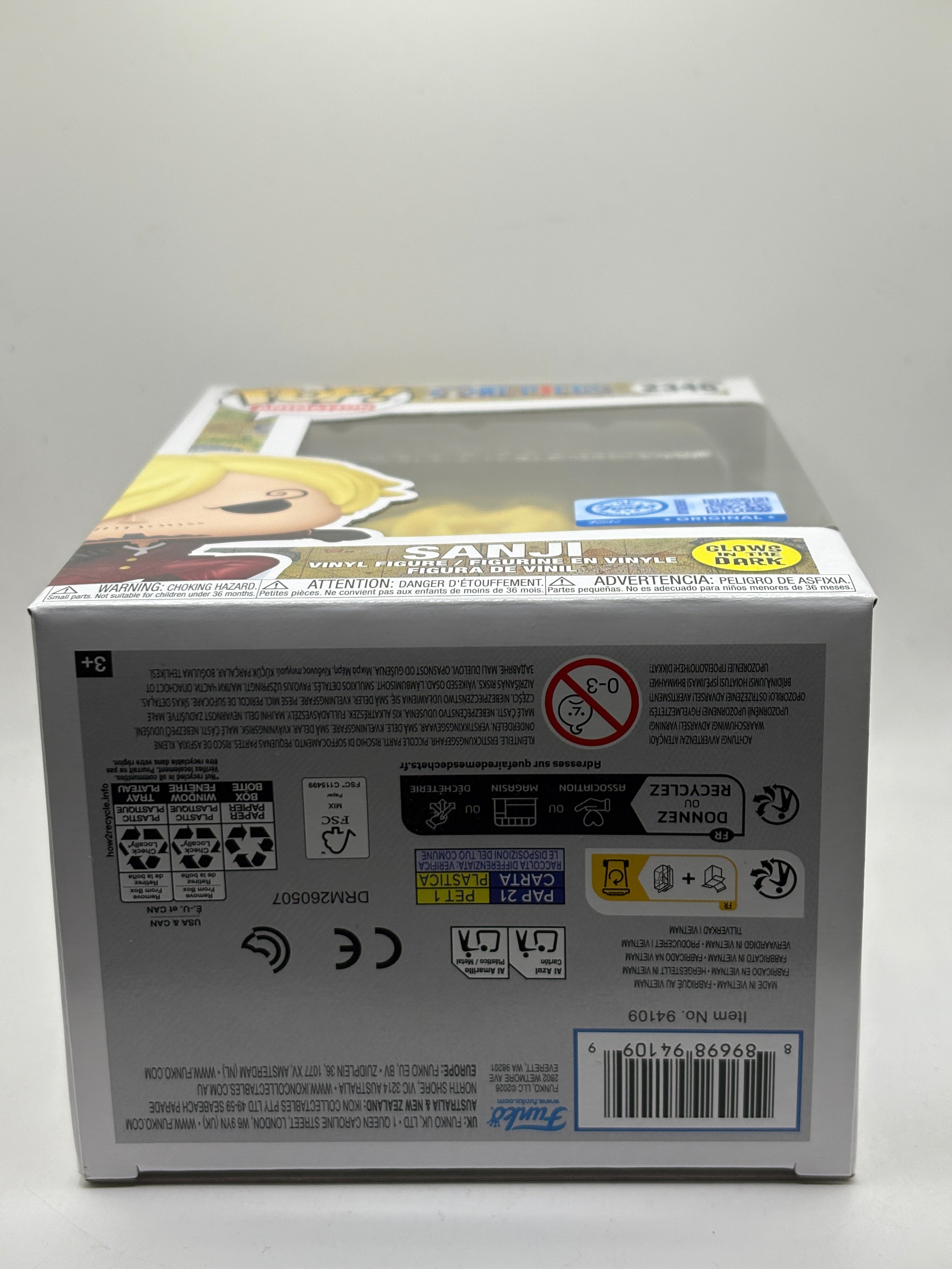 Funko POP! Animation One Piece #2346 Sanji Glow Vinyl, photo 6